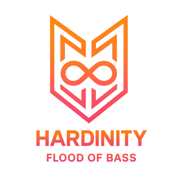 Hardinity flood of bass logo